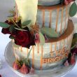 Drip wedding cake manchester cheshire
