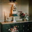 Chic manchester wedding cake