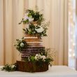 rustic greenery wedding cake manchester stockport cheshire