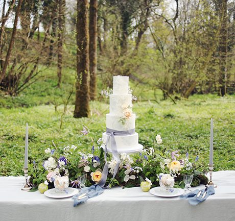 pink cocoa wedding cake manchester cheshire northwest