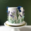 Wild flowers birthday cake manchester