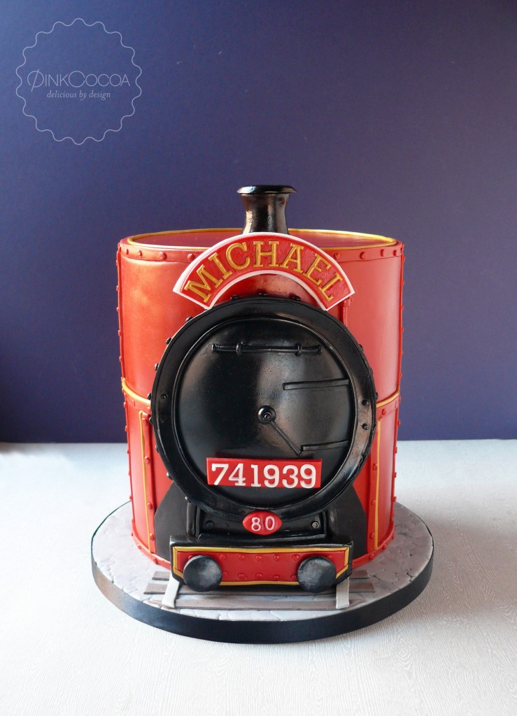Steam Train Birthday Cake!