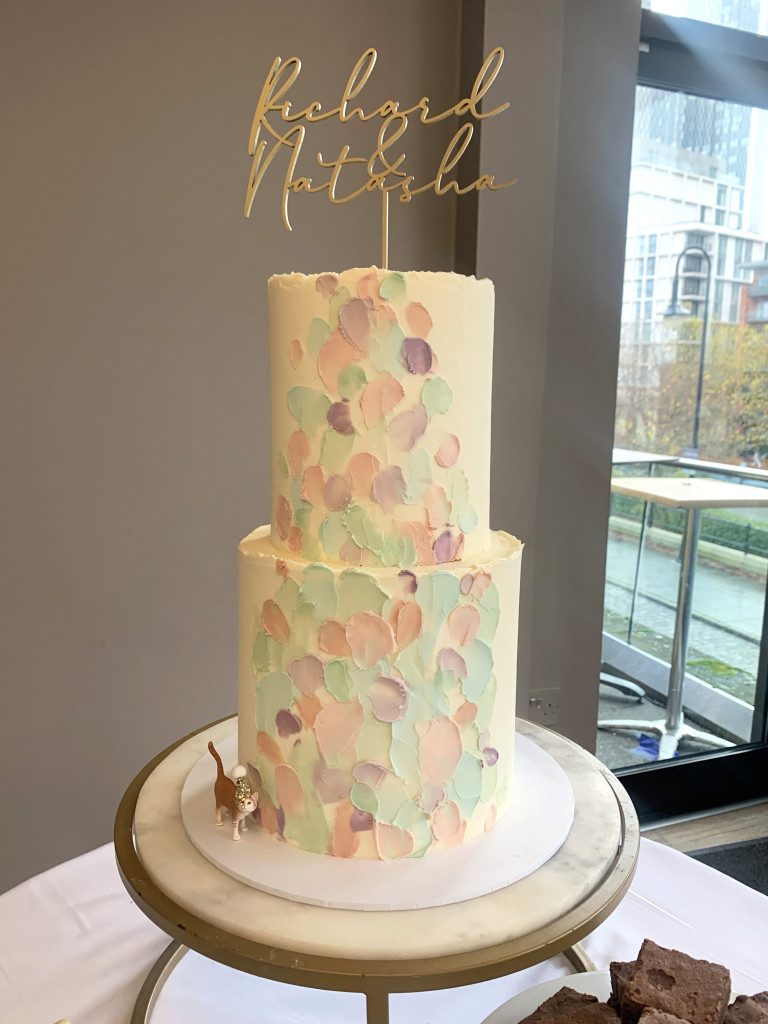 Rainbow Wedding Cake – Crumbs & Doilies