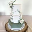 Sage Green Wedding cakes Manchester Cheshire