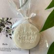 Personalised iced biscuit wedding favours